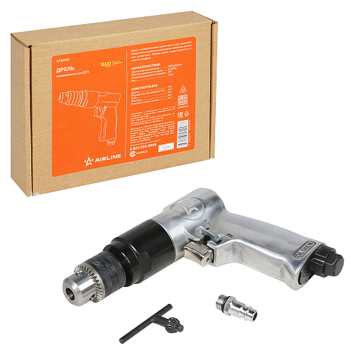 Дрель пневматическая ДП1, 1800 об/мин с реверсом