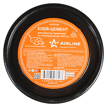 Клей-цемент для ремонта глушителей со стекловолокном, банка, 200 гр.