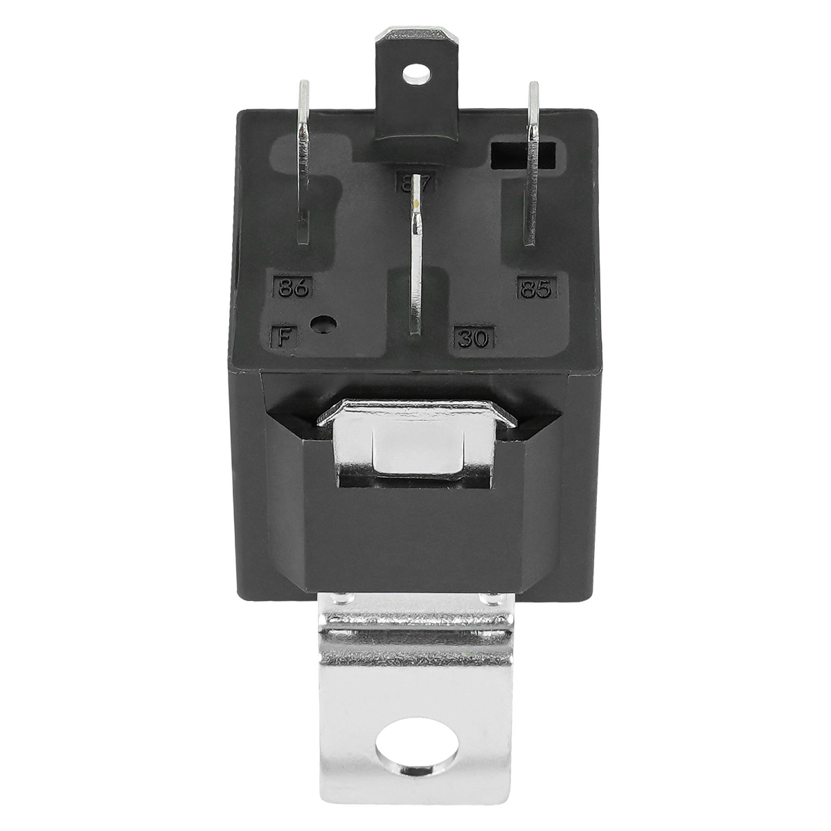 Реле 12V 30A 4 контакта (с кронштейном, без резистора)