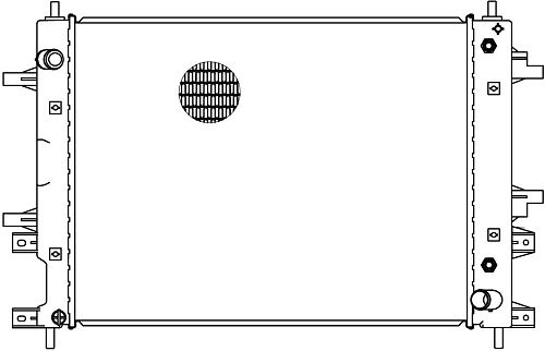 Радиатор охлаждения для а/м Chery Tiggo 4 (17-)/4 Pro (20-)/7 (16-)/8 (18-)/8 Pro (20-) CVT