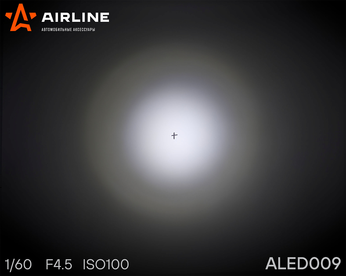 Фара светодиодная квадратная, 6LED, дальний свет, 18Вт, 82х75х75мм, 12/24В, PLUS