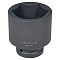 Головка ударная торцевая 1"DR шестигранная 65мм, L=100мм