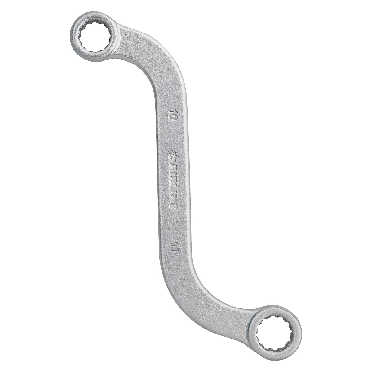 Ключ накидной S-образный 10х11 PRO, пласт.подвес