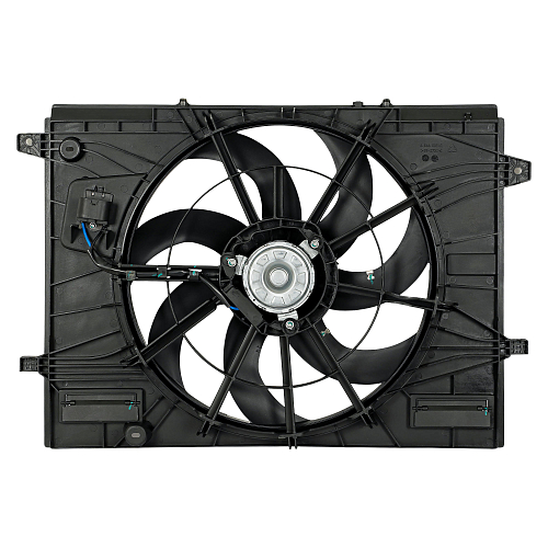 Электровентилятор охлаждения для автомобилей Changan UNI-T (20-) 1.5T (с кожухом)