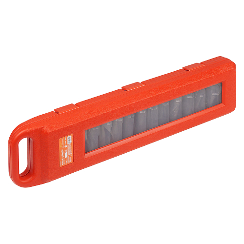 Набор головок ударных 1/2"DR L=78мм, 13пр. (10-32мм) пласт.кейс.