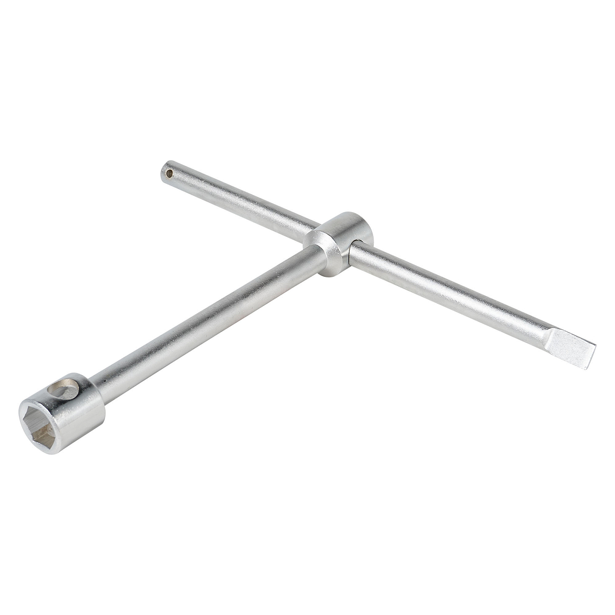 Ключ баллонный торцевой кованый 32*33*400мм с воротком