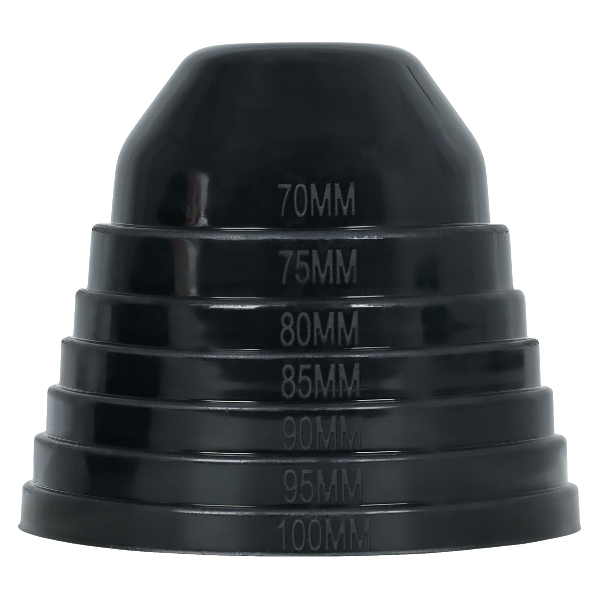 Крышка для фары защитная универсальная, D-70-100мм, H-100мм, комплект 2 шт.