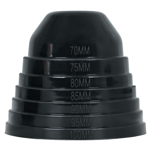 Крышка для фары защитная универсальная, D-70-100мм, H-100мм, комплект 2 шт.