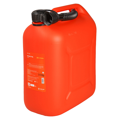 Канистра 20л пластиковая, крышка с защитой от детей