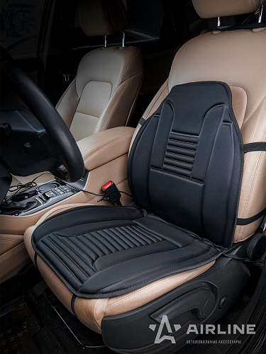 Накидка с подогревом 12 В, 35/45 Вт, черная