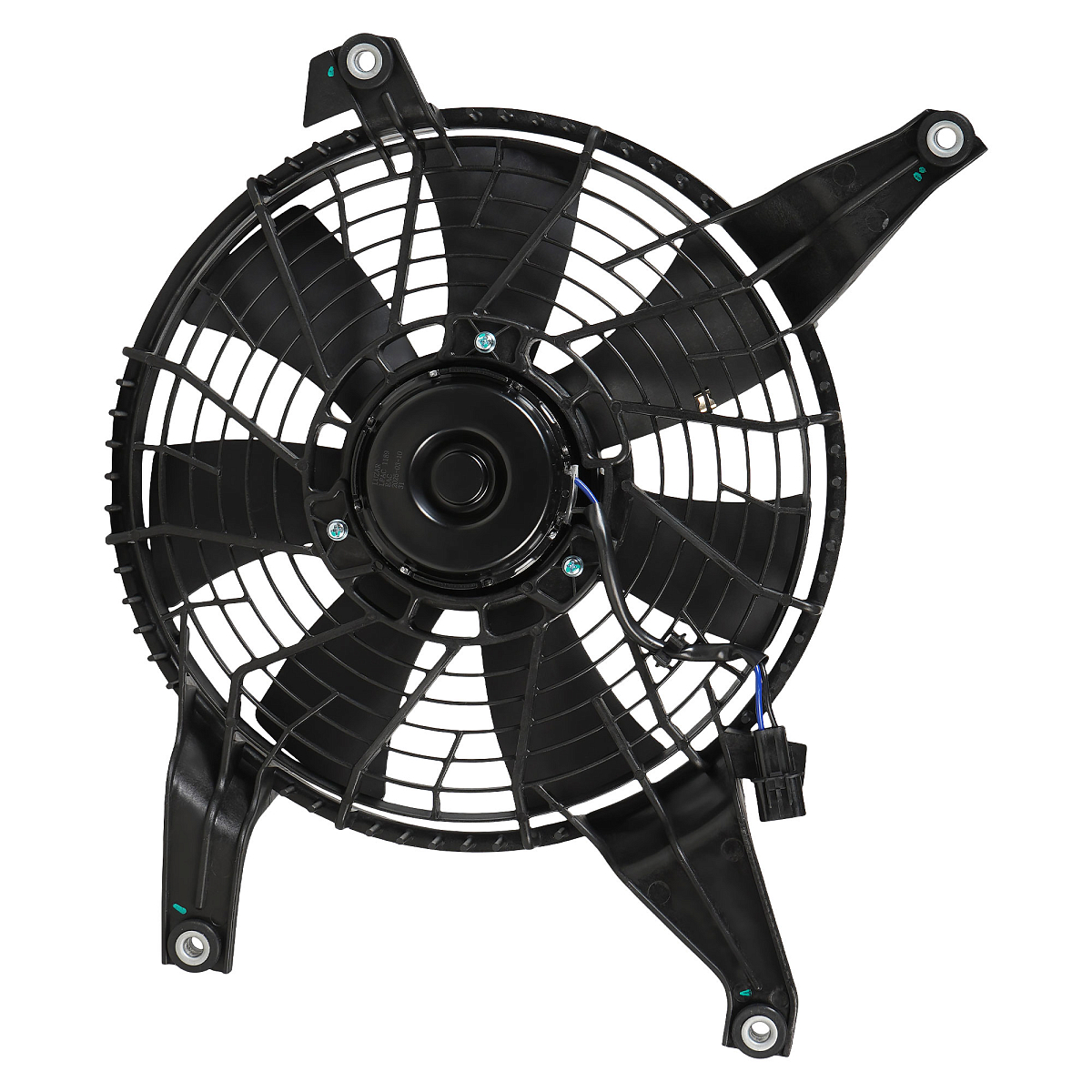 Электровентилятор кондиционера для автомобилей Mitsubishi Pajero III (00-)/Pajero IV (06-) (с кожухом)