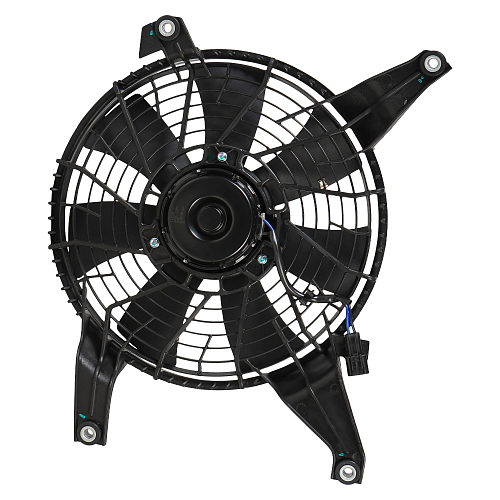 Электровентилятор кондиционера для автомобилей Mitsubishi Pajero III (00-)/Pajero IV (06-) (с кожухом)