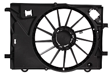 Кожух электровентилятора охлаждения для автомобилей Chevrolet Aveo T300 (11-)/Opel Mokka (13-)