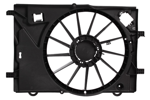 Кожух электровентилятора охлаждения для автомобилей Chevrolet Aveo T300 (11-)/Opel Mokka (13-)