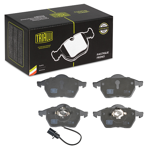 Колодки тормозные дисковые передние для автомобилей VW Sharan (95-) / Ford Galaxy (95-) (в комплекте с датчиком)