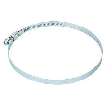 Хомут 110-130/9мм, червячный, усиленный, W1(оцинк), 1 шт.