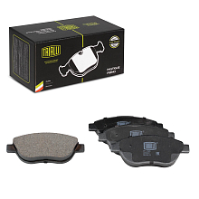 Колодки тормозные дисковые передние для автомобилей Peugeot 207 (06-) / 307 (00-) / Citroen Berlingo (02-)