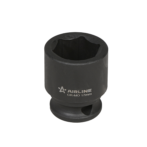 Головка ударная торцевая 3/8"DR шестигранная 17мм, L=30мм