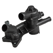 Термостат для автомобилей Skoda Fabia I (99-)/Fabia II (07-) 1.2i (с корпусом)