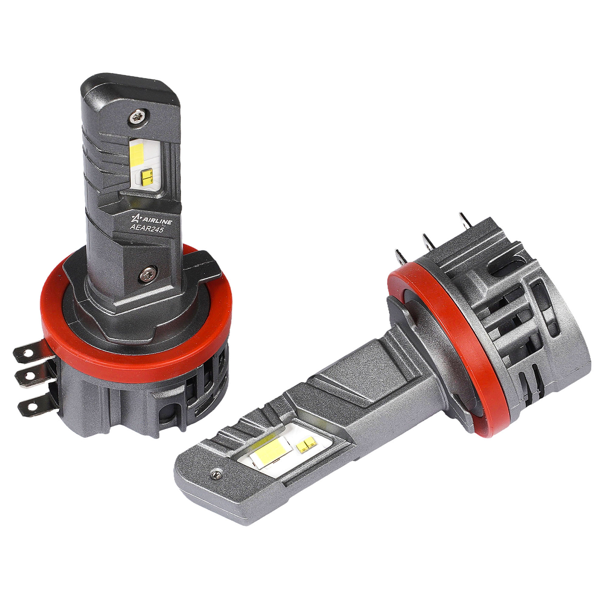 Лампа светодиодная H15 COMPACT, 23Вт, 4400Лм (2200Лм x 2), 6500К (Белый), 12В, комплект 2 шт.