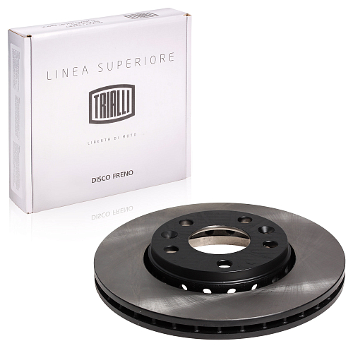 Диски тормозные для автомобилей Renault Duster (10-) / Arkana (19-) PRO (перфорированный / слотированный / окрашенный)