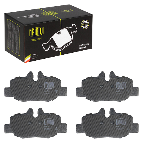 Колодки тормозные дисковые задние для автомобилей Mercedes Vito/Viano (W639) (03-)