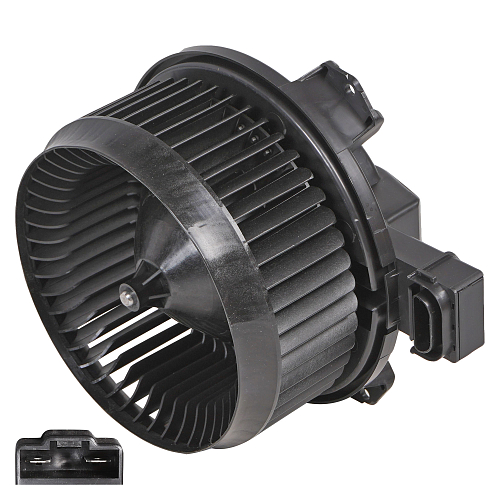 Электровентилятор отопителя для автомобилей Toyota Land Cruiser Prado (02-) (RHD)