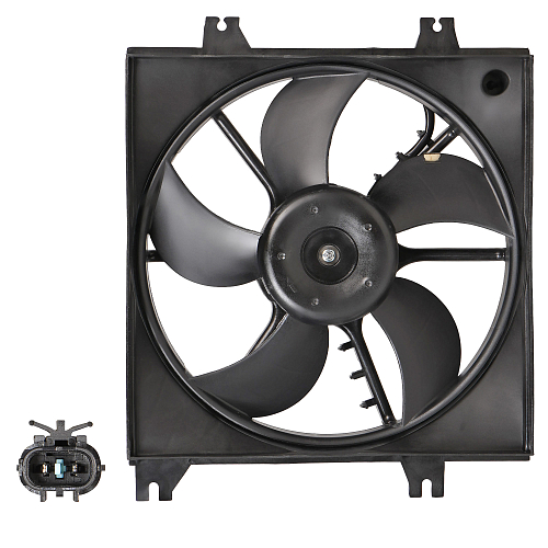 Электровентилятор охлаждения для автомобилей Hyundai Accent (с кожухом) M/A