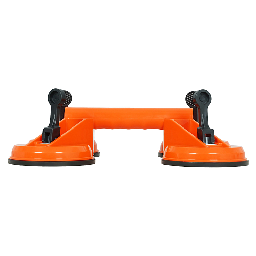 Стеклодомкрат вакуумный с четырьмя присосками, г/п 120кг. пластик