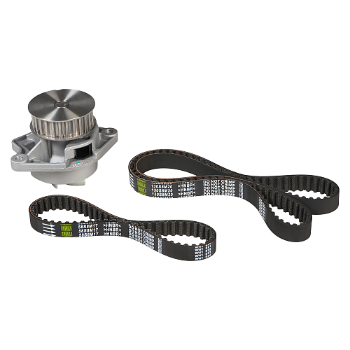 Ремкомплект ГРМ для а/м Skoda Octavia (00-)/VW Polo (10-) 1.4i (помпа/2ремня/4ролика)