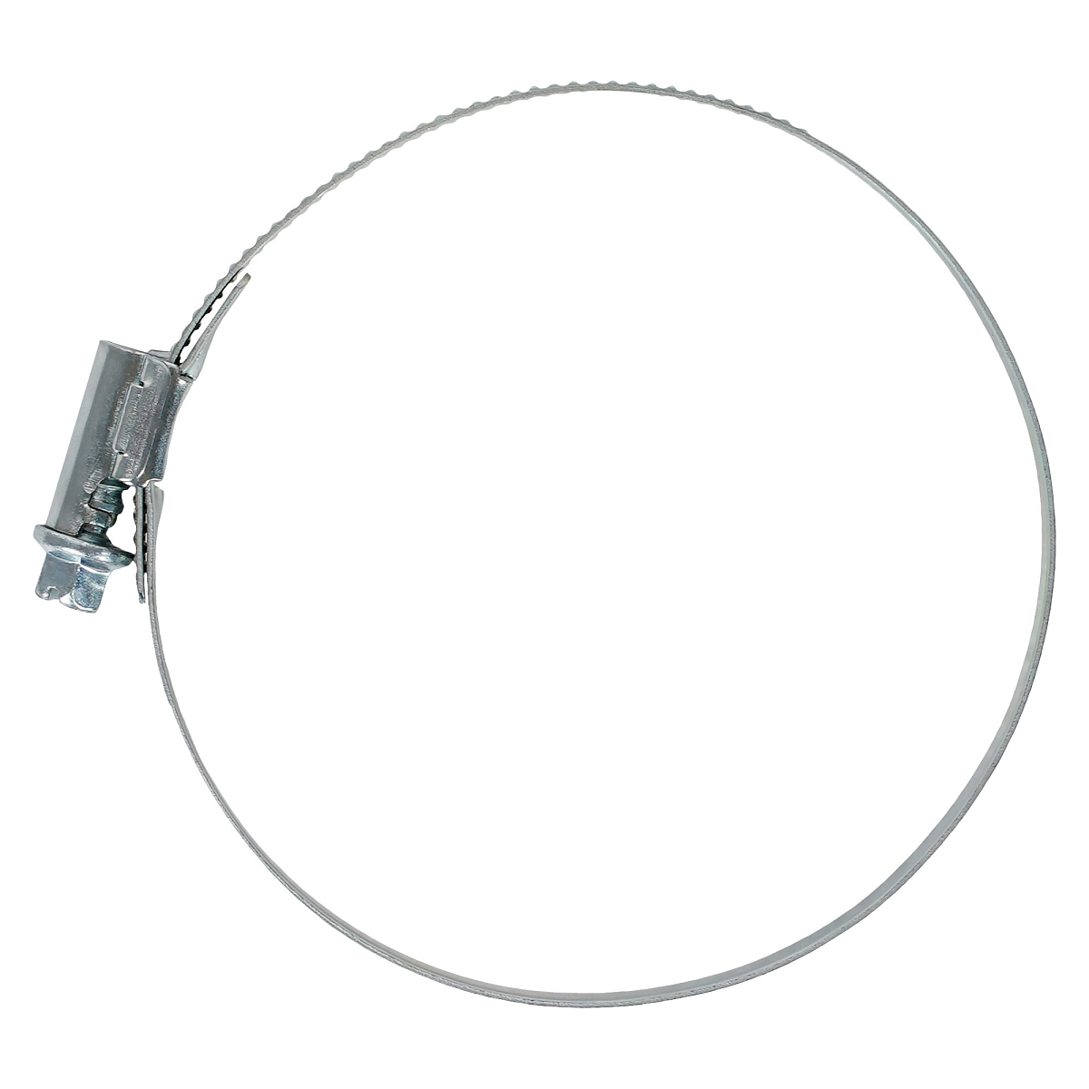 Хомут 70-90/9мм, червячный, усиленный, W1(оцинк), 1 шт.