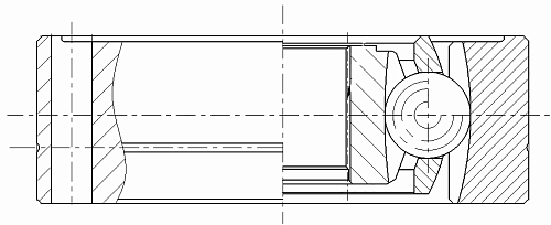 ШРУС внутренний для автомобилей Skoda Rapid (12-) 1.4i DSG/Octavia A7 (13-) 1.2TSI 5MT