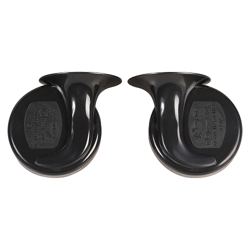 Сигнал звуковой рупорный 90мм 410/510Гц 118дБ 12В LOW/HIGH, кмпл. 2 шт.