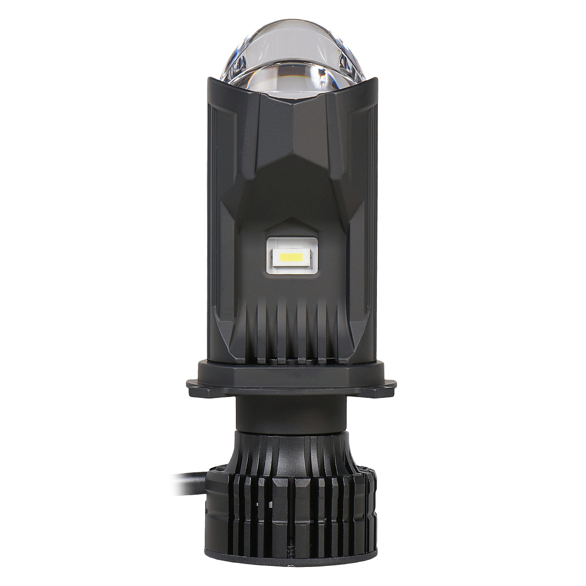 Лампа светодиодная H4 BI-LED LENS, 60Вт, 7000Лм (3500Лм x 2), 6500К (Белый), 12/24В, комплект 2 шт.