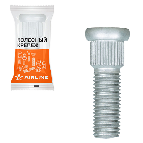 Шпилька колесная M12x1,5x28,5x45,5, d посадки 14,3, дакромет, 1 шт для Toyota/Mazda/Hyundai