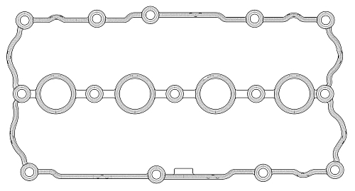 Прокладка клапанной крышки для а/м VW Passat B6 (05-)/Skoda Octavia A5 (04-) 2.0FSi