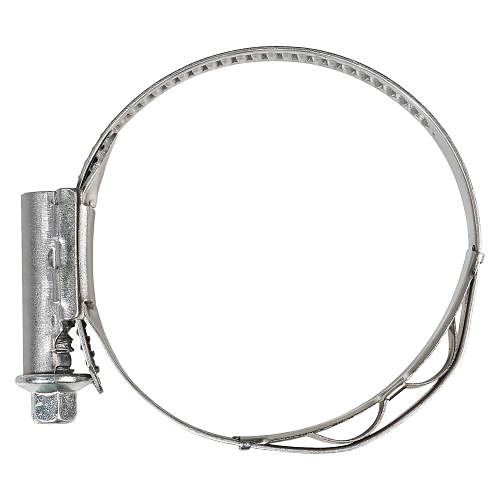 Хомут червячный 40-60/12мм с пружинной вставкой, W2 (нерж.)