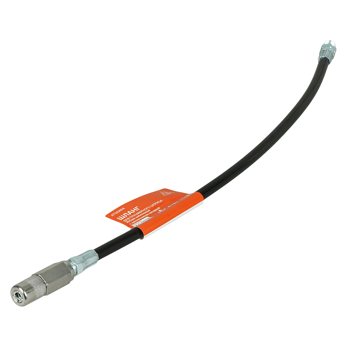 Шланг для плунжерного шприца 400мм нейлоновый, с наконечником-насадкой