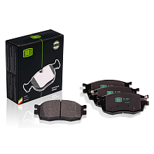 Колодки тормозные дисковые передние для автомобилей Hyundai Accent III (05-) / Kia Rio II (05-)