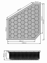 Фильтр воздушный для автомобилей Fiat Ducato (06-) 2.3D