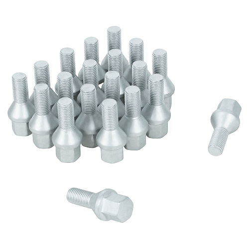 Болт колесный M12x1,5x22x51, конус, ключ 17, дакромет, 20 шт Лада/Renault/Dacia