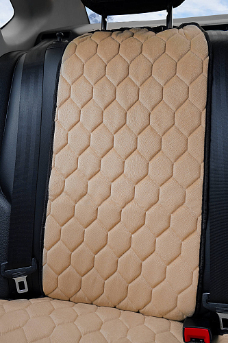 Накидка "Алькантара", задняя (3 предмета), бежевая, универсальная