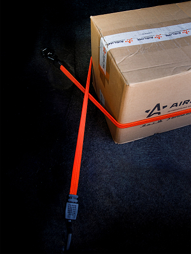 Резинки-стяжки (эластичные) набор 2 шт. 80 см, 20 мм (пластиковые крючки)