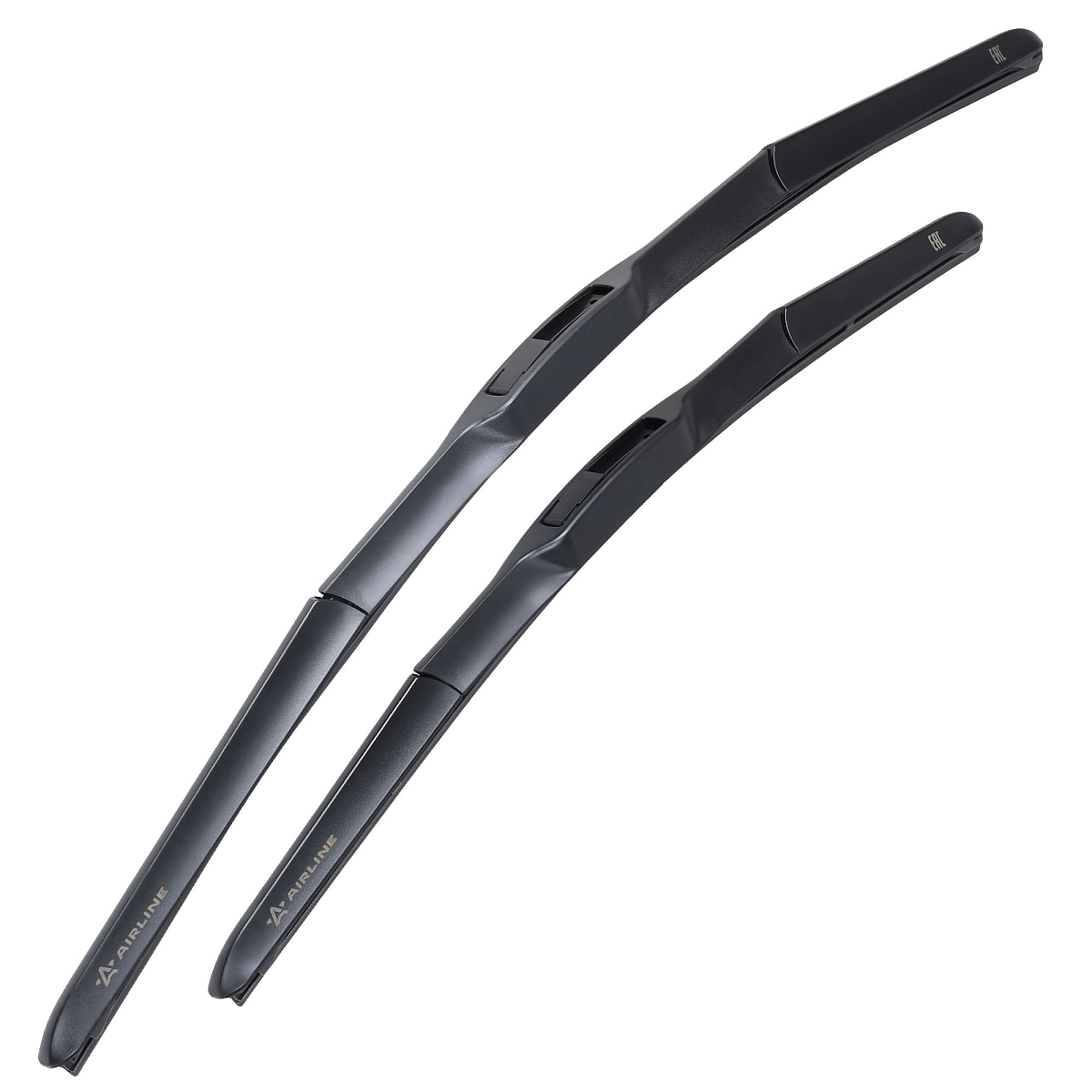 Щетки стеклооч комплект (2 штуки) 650/500мм (26"/20") гибридные с креплением "Крючок 9x3, 9x4 мм" (AWBM279)