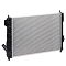 Радиатор охлаждения для автомобилей Aveo T255 (08-) 1.4i MT (паяный)
