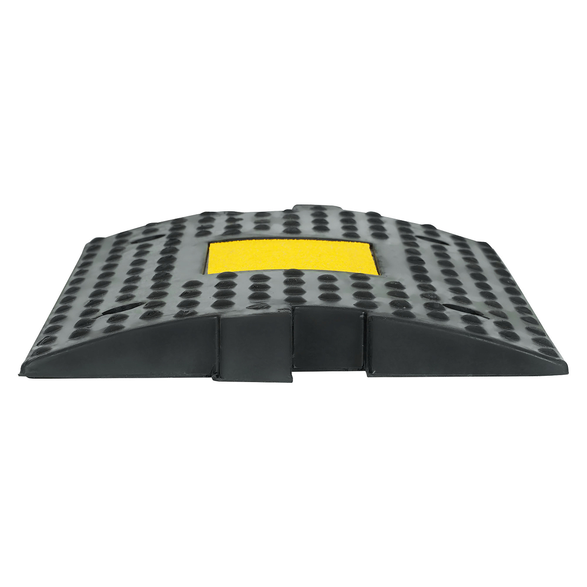 Лежачий полицейский ИДН 300мм(1),средний элемент, со световозвр. резина, черный