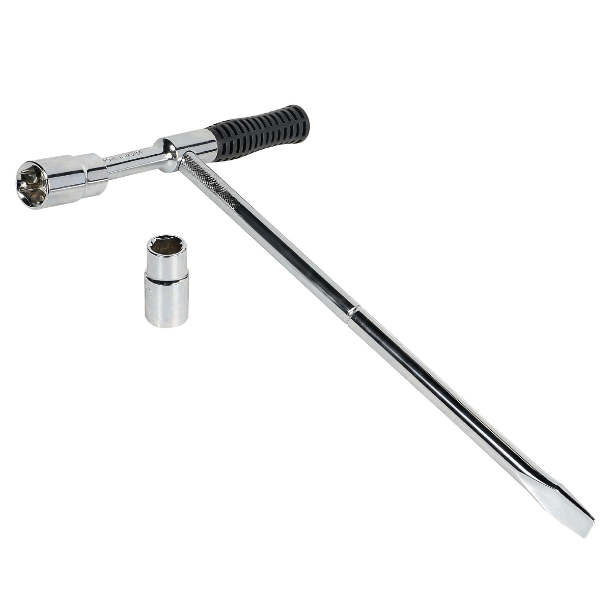 Ключ баллонный крест складной с изменяющимся рычагом 17*19, 21*23 мм PRO