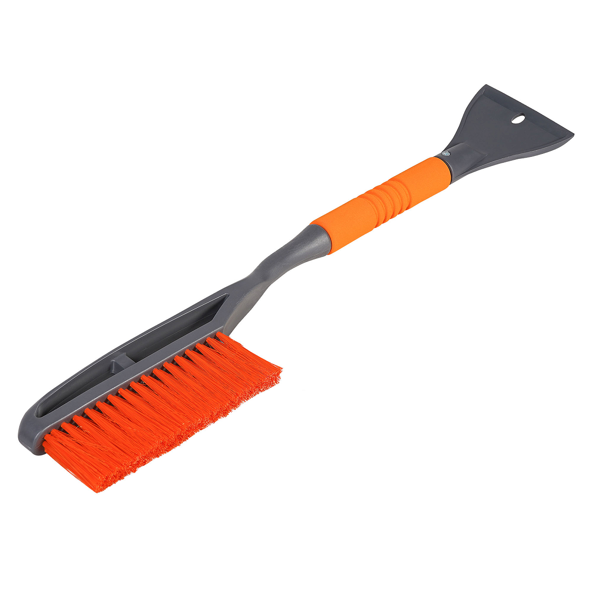 Щетка от снега и льда с мягкой щетиной + скребок (64 см)