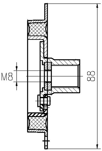 Пластина срывная для компрессора кондиционера LCAC 18K1