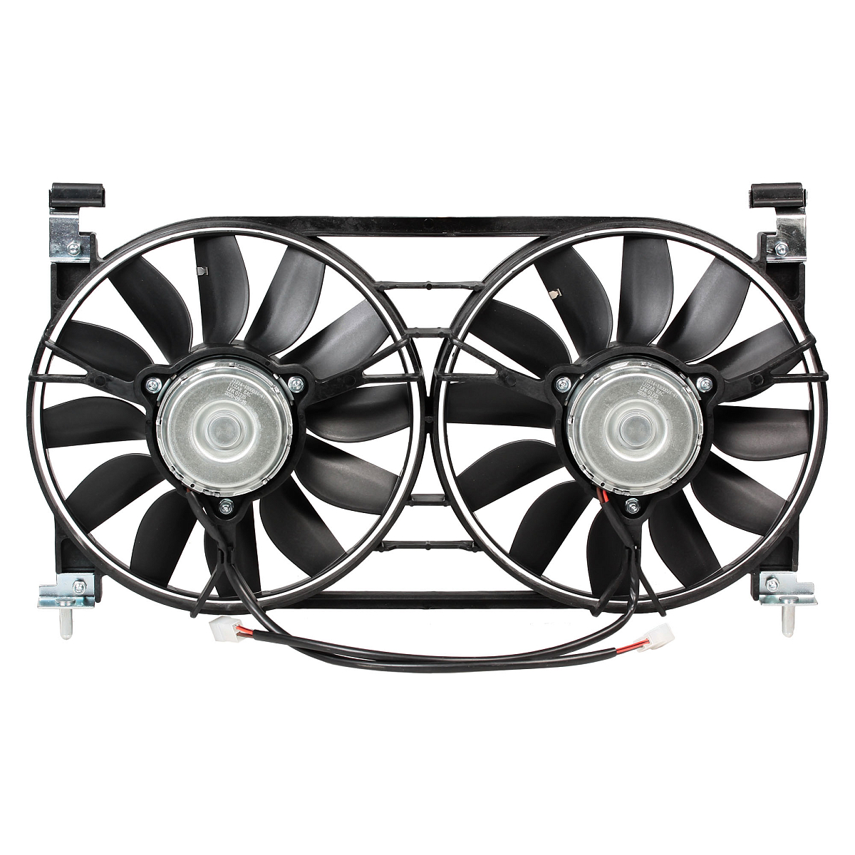 Электровентилятор охлаждения для автомобилей 2121, 2131, 21213, 21214 Нива (2 вент.) (с кожухом) (тип Венто)